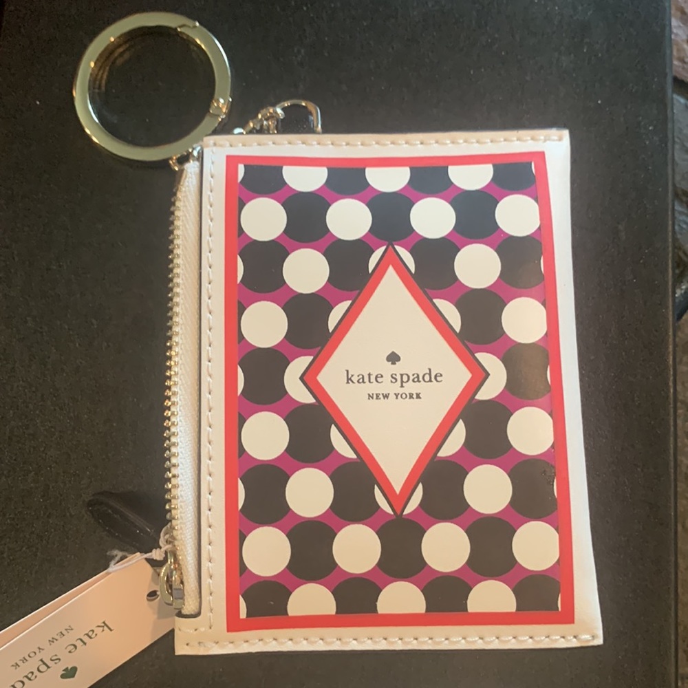 Retired  Rare Kate Spade  handbag  charm mini wallet NWT